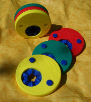 DELPHIN Schwimmscheiben - Typ Super (2 x 3 Scheiben)